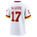 Elroe W.Commanders #17 Terry McLaurin Player White Home Game Stitched Jerseys