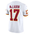 Elroe W.Commanders #17 Terry McLaurin Player White Vapor Limited Stitched Jerseys