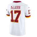 Elroe W.Commanders #17 Terry McLaurin White Vapor F.U.S.E. Stitched Limited Jerseys