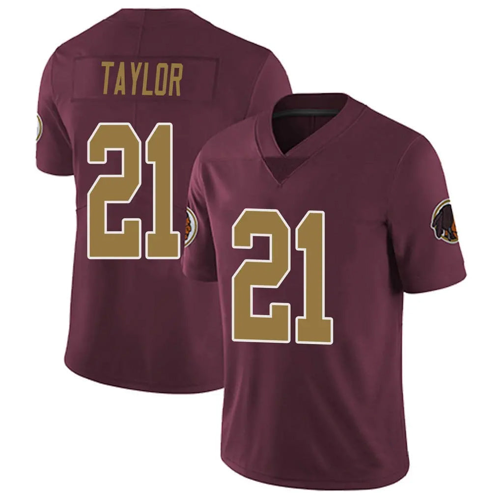 Elroe W.Commanders #21 Sean Taylor Player Burgundy Vapor Untouchable Limited Stitched Jerseys