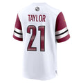 Elroe W.Commanders #21 Sean Taylor Player White Home Game Stitched Jerseys