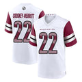 Elroe W.Commanders #22 Jacory Croskey-Merritt Player White Limited Home Game Stitched Jerseys