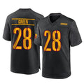 Elroe W.Commanders #28 Darrell Green Player Black Home Game Stitched Jerseys