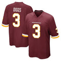 Elroe W.Commanders #3 Stefon Diggs Player Burgundy Team Color Home Game Stitched Jerseys