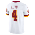 Elroe W.Commanders #4 Frankie Luvu White Vapor F.U.S.E. Stitched Limited Jerseys
