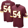 Elroe W.Commanders #54 Bobby Wagner Player Burgundy Game Stitched Jerseys