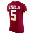 Elroe W.Commanders #5 Jayden Daniels Burgundy Vapor F.U.S.E. Elite Stitched Jerseys