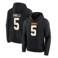 Elroe W.Commanders #5 Jayden Daniels Player Black Salute to Service Hoodies Stitched Jerseys