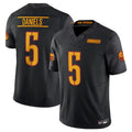 Elroe W.Commanders #5 Jayden Daniels Player Black Vapor F.U.S.E. Limited Stitched Jerseys