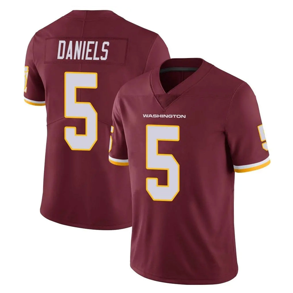 Elroe W.Commanders #5 Jayden Daniels Player Burgundy Limited Team Color Vapor Untouchable Home Game Stitched Jerseys
