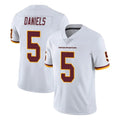 Elroe W.Commanders #5 Jayden Daniels Player White Limited Vapor Untouchable Home Game Stitched Jerseys