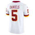 Elroe W.Commanders #5 Jayden Daniels White Vapor F.U.S.E. Stitched Limited Jerseys