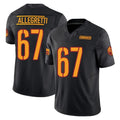 Elroe W.Commanders #67 Nick Allegretti Player Black Limited Vapor F.U.S.E. Home Game Stitched Jerseys