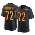Elroe W.Commanders #72 Josh Conerly Jr. Player Black Home Game Stitched Jerseys