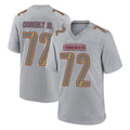 Elroe W.Commanders #72 Josh Conerly Jr. Player Gray Atmosphere Fashion Home Game Stitched Jerseys