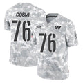 Elroe W.Commanders #76 Sam Cosmi Player Arctic Camo Limited Salute To Service Home Game Stitched Jerseys