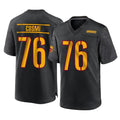 Elroe W.Commanders #76 Sam Cosmi Player Black Home Game Stitched Jerseys