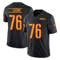 Elroe W.Commanders #76 Sam Cosmi Player Black Limited Vapor F.U.S.E. Home Game Stitched Jerseys