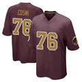Elroe W.Commanders #76 Sam Cosmi Player Burgundy Alternate Home Game Stitched Jerseys