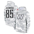 Elroe W.Commanders #85 Chig Okonkwo Player Arctic Camo Limited Salute to Service Pullover Hoodies Game Stitched Jerseys