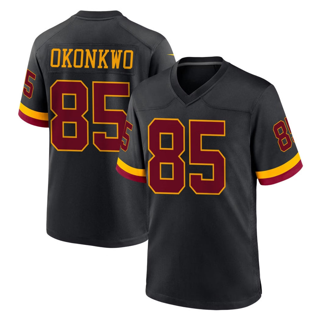 Elroe W.Commanders #85 Chig Okonkwo Player Black Limited Home Game Stitched Jerseys