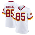 Elroe W.Commanders #85 Chig Okonkwo Player White Home Game Stitched Jerseys