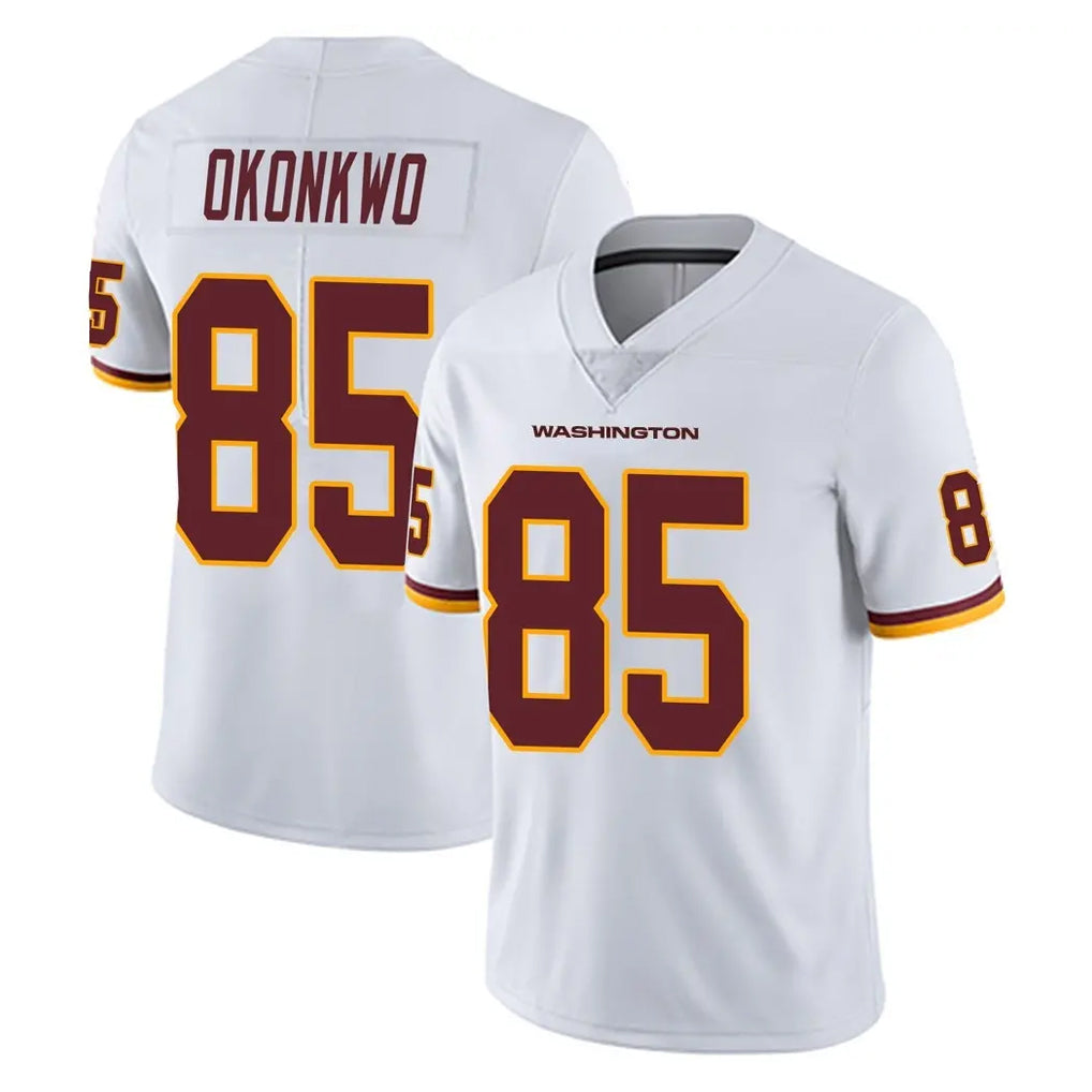 Elroe W.Commanders #85 Chig Okonkwo Player White Limited Vapor Untouchable Home Game Stitched Jerseys
