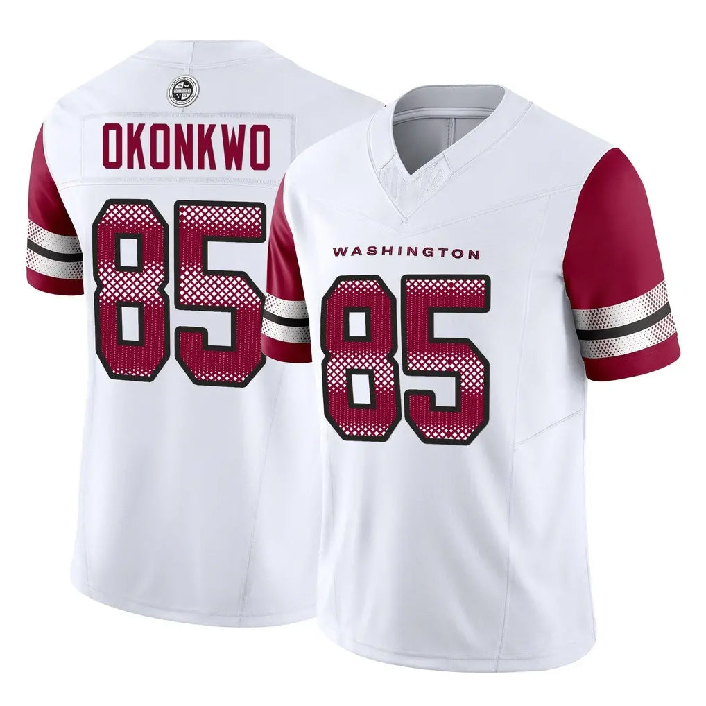 Elroe W.Commanders #85 Chig Okonkwo Player White Vapor F.U.S.E. Limited Home Game Stitched Jerseys