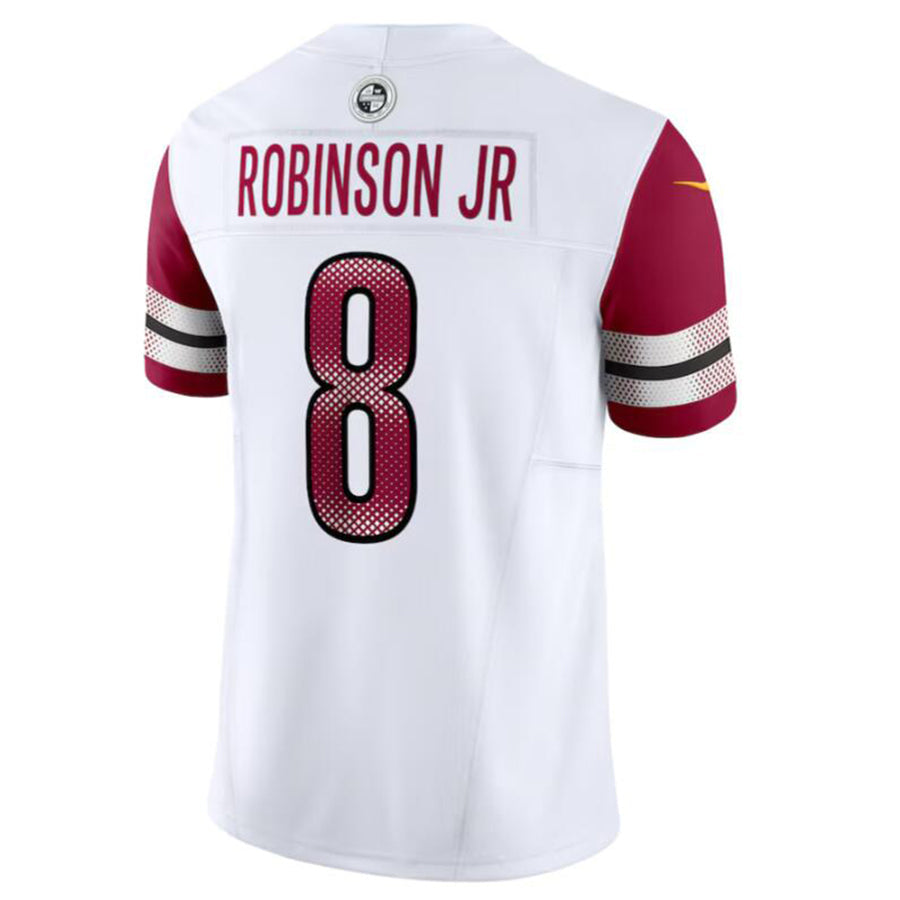 Elroe W.Commanders #8 Brian Robinson Jr. White Vapor F.U.S.E. Limited American Stitched Jerseys