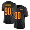 Elroe W.Commanders #90 Charles Omenihu Player Black Limited Vapor F.U.S.E. Home Game Stitched Jerseys