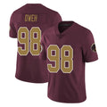 Elroe W.Commanders #98 Odafe Oweh Player Burgundy Alternate Vapor Untouchable Home Game Stitched Jerseys