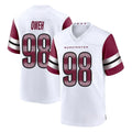 Elroe W.Commanders #98 Odafe Oweh Player White Game Home Stitched Jerseys