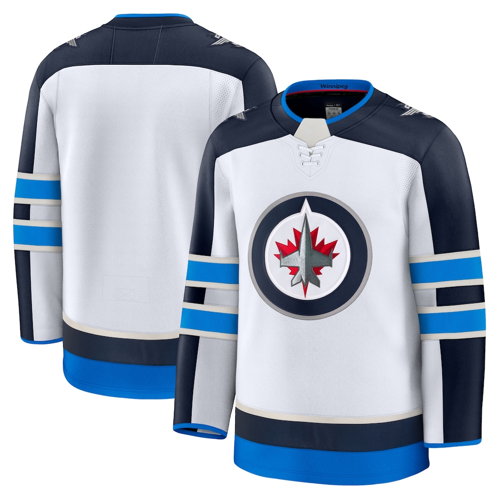 Elroe W.Jets White Away Premium Jerseys