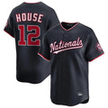 Elroe W.Nationals #12 Brady House Player Navy Alternate Limited Game Stitched Jerseys