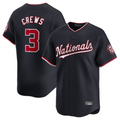 Elroe W.Nationals #3 Dylan Crews Player Navy Limited Stitched Jerseys