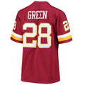 Elroe Washington Football Team #28 Darrell Green Burgundy Legacy Replica Player American Stitched Jerseys