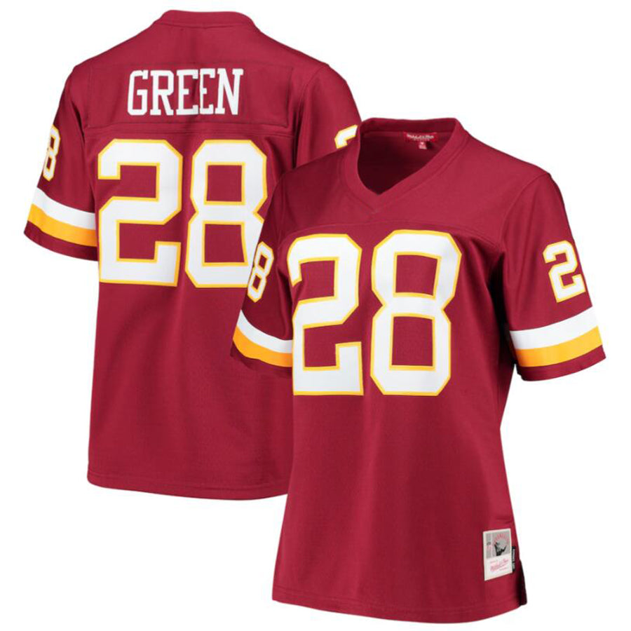 Elroe Washington Football Team #28 Darrell Green Burgundy Legacy Replica Player American Stitched Jersey