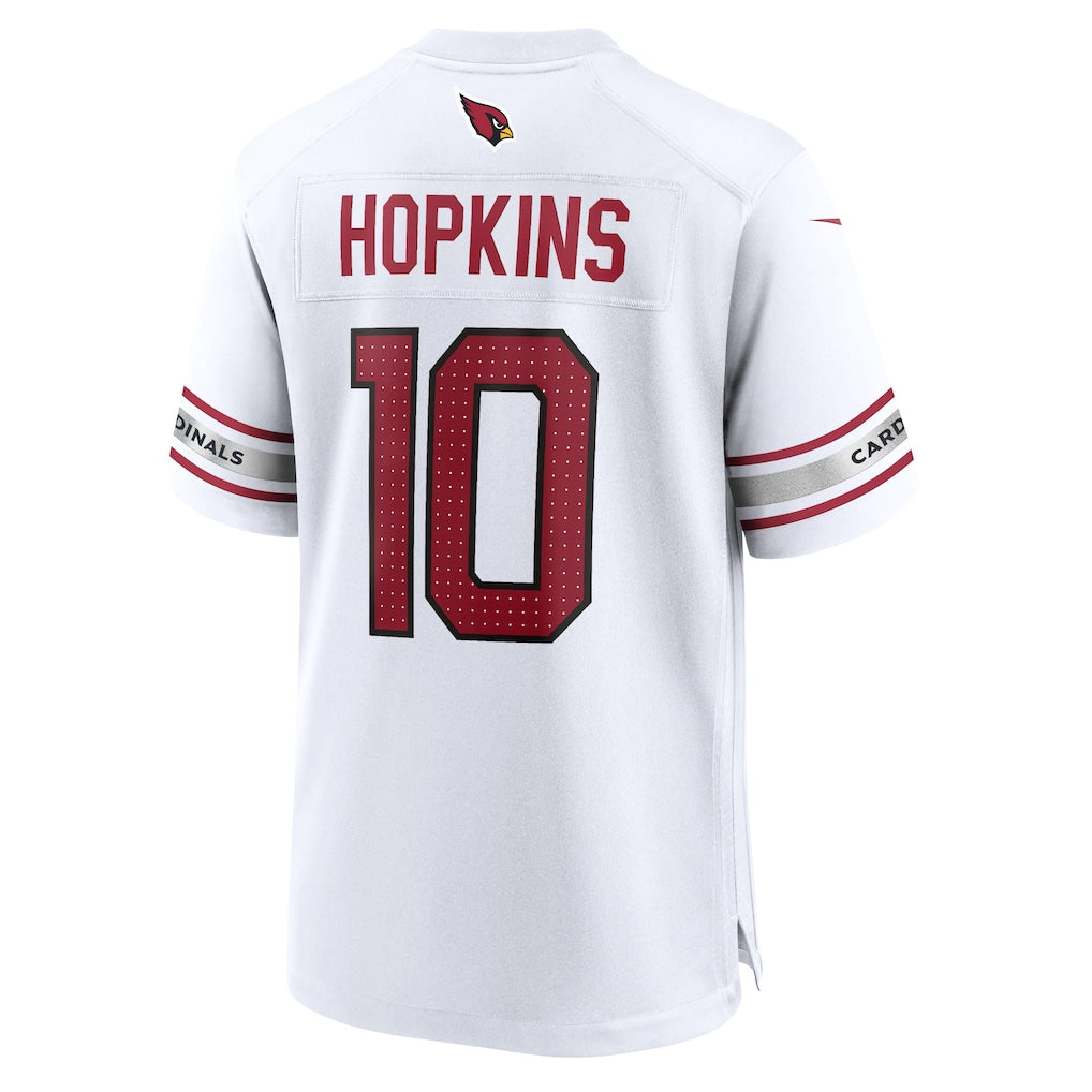 Elroe A.Cardinals #10 DeAndre Hopkins White Game Player Jersey