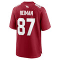Elroe A.Cardinals #87 Tip Reiman Cardinal Team Game Jersey