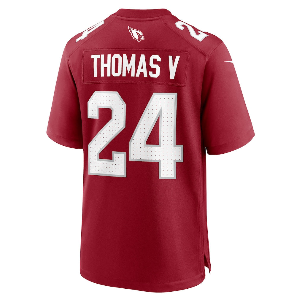 Elroe A.Cardinals #24 Starling Thomas V Cardinal Team Game Jersey