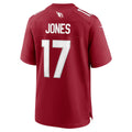 Elroe A.Cardinals #17 Zay Jones Cardinal Team Game Jersey