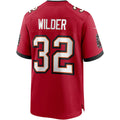 Elroe TB.Buccaneers #32 James Wilder Red Game Retired Player Jersey