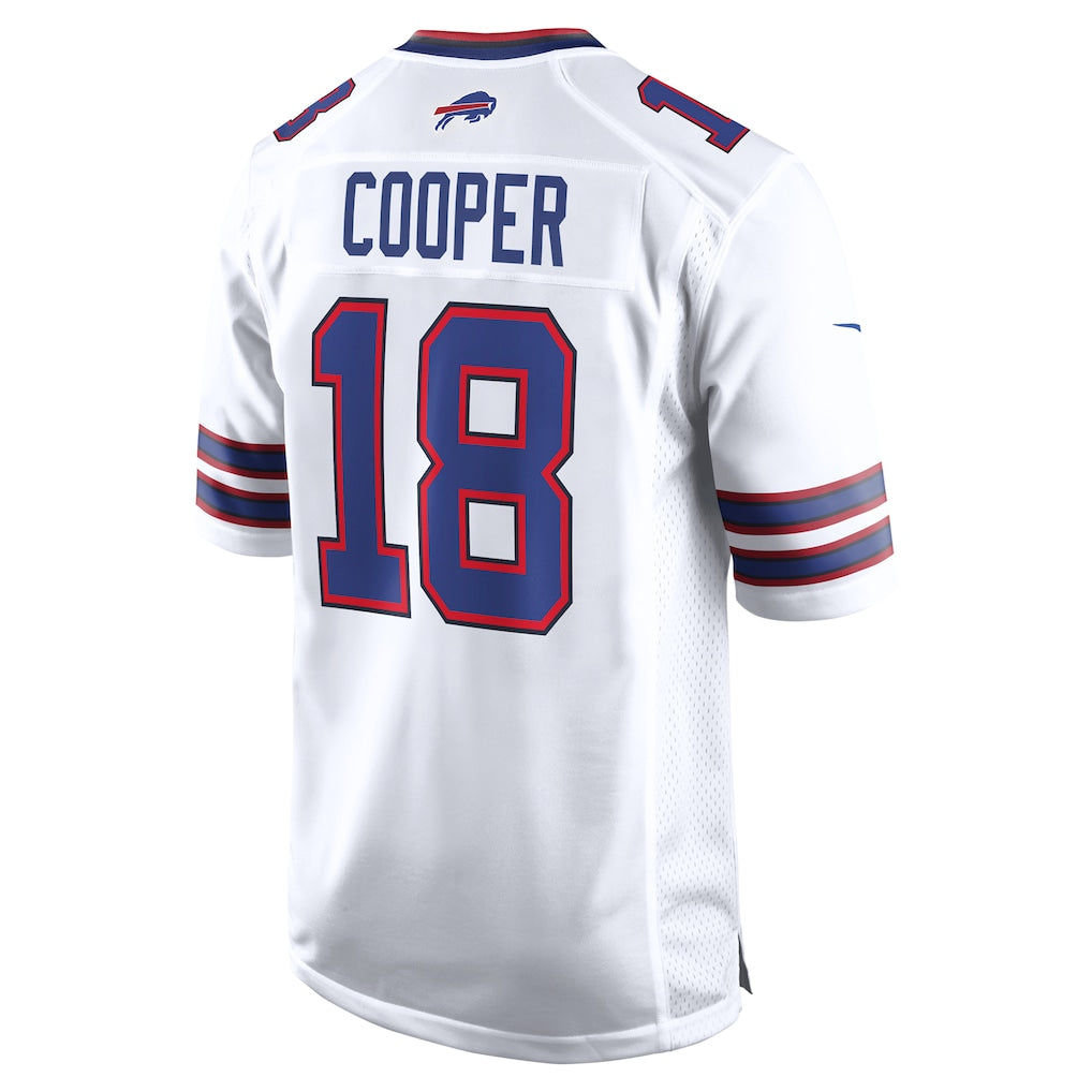 Elroe B.Bills #18 Amari Cooper White Game Jersey