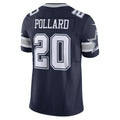 Elroe D.Cowboys #20 Tony Pollard Navy Vapor F.U.S.E. Limited Jersey