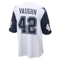 Elroe D.Cowboys #42 Deuce Vaughn White Game Jersey