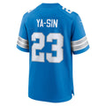 Elroe D.Lions #23 Rock Ya-Sin Blue Team Game Jersey