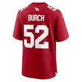 Elroe A.Cardinals #52 Jordan Burch Cardinal Team Game Jersey
