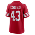 Elroe SF.49ers #43 Eric Kendricks Scarlet Team Game Jersey