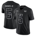 Elroe W.Commanders #5 Jayden Daniels Player Black Limited 2026 Salute to Service Home Game Stitched Jerseys