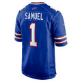 Elroe B.Bills #1 Curtis Samuel Royal Game Jersey